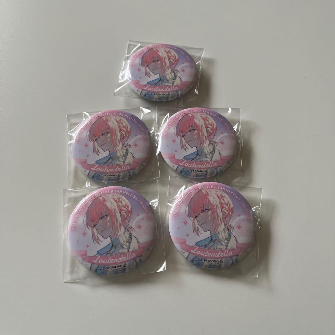 フラガリアメモリーズ フラメモ ルタールステラ ファンミ 缶バッジ