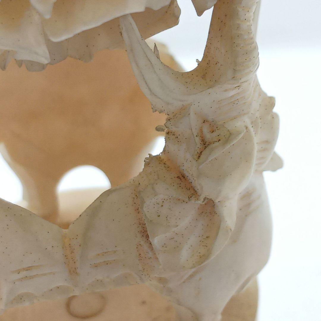 Y2293-3 極上 透かし細工 龍天球置物 総重量139.2gげ - メルカリ