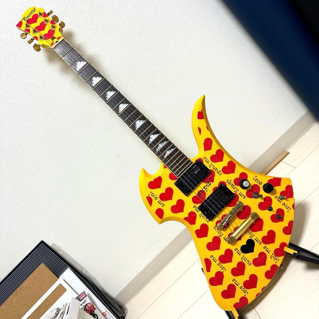 FERNANDES Burny MG-145S イエローハート hideモデル - メルカリ