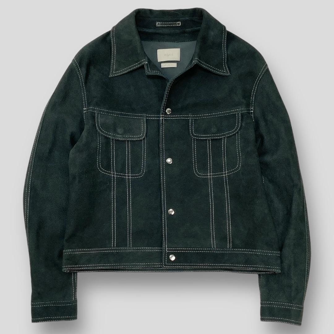 た*ま様 YOKE 23AW レザージャケット　スエード　トラッカージャケット た*ま様 YOKE 23AW レザージャケット スエード トラッカージャケット