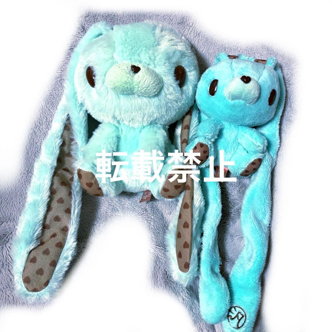 汎用うさぎ　バレンタイン チョコミントセット 汎用うさぎチョコミントカラー ぬいぐるみストラップ 第2回