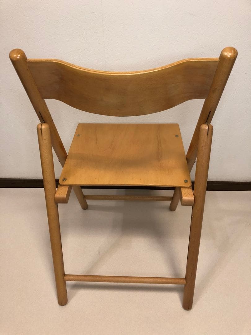 希少 廃盤 良品計画 無印良品 ブナ材 折りたたみ 椅子