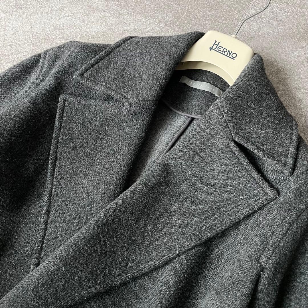 美品☆セオリーリュクス ウール コート グレー系 レディース 40 - メルカリ