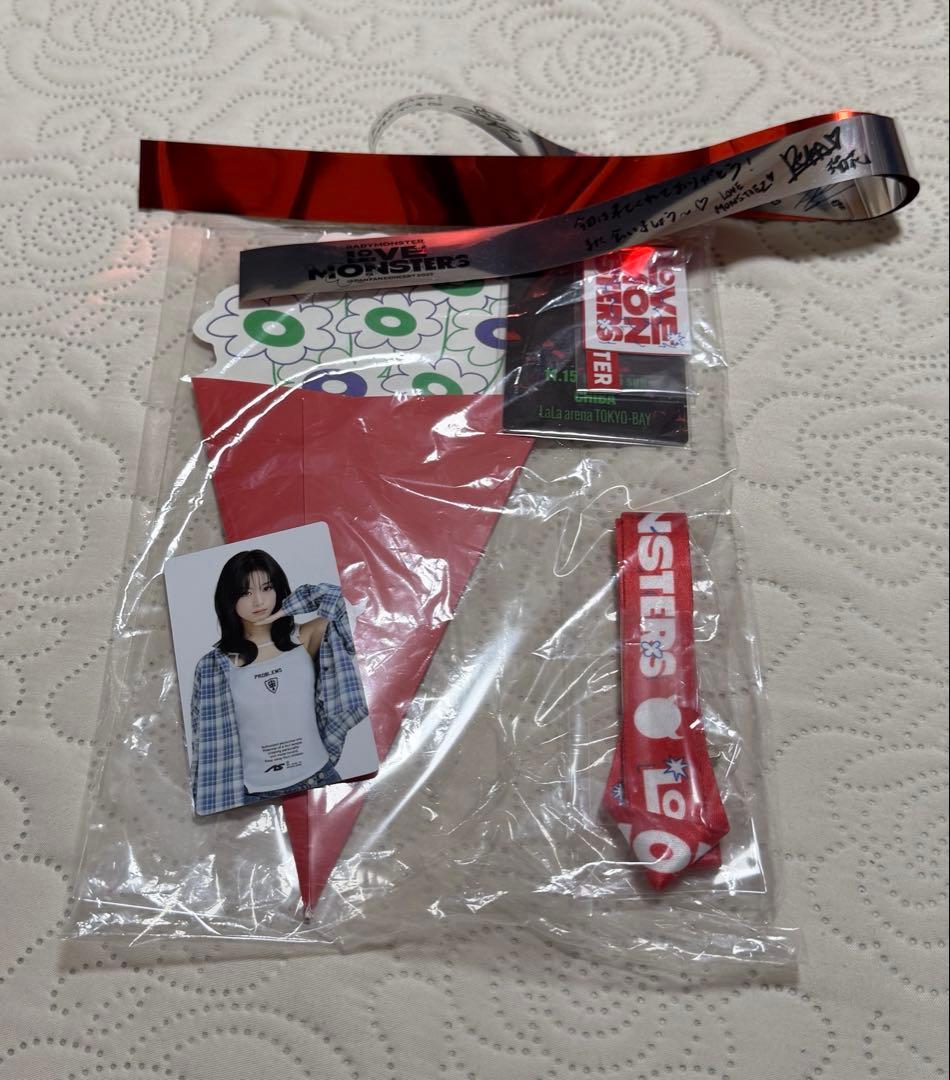 BABYMONSTER ベビモン SS席 特典 銀テープ付き