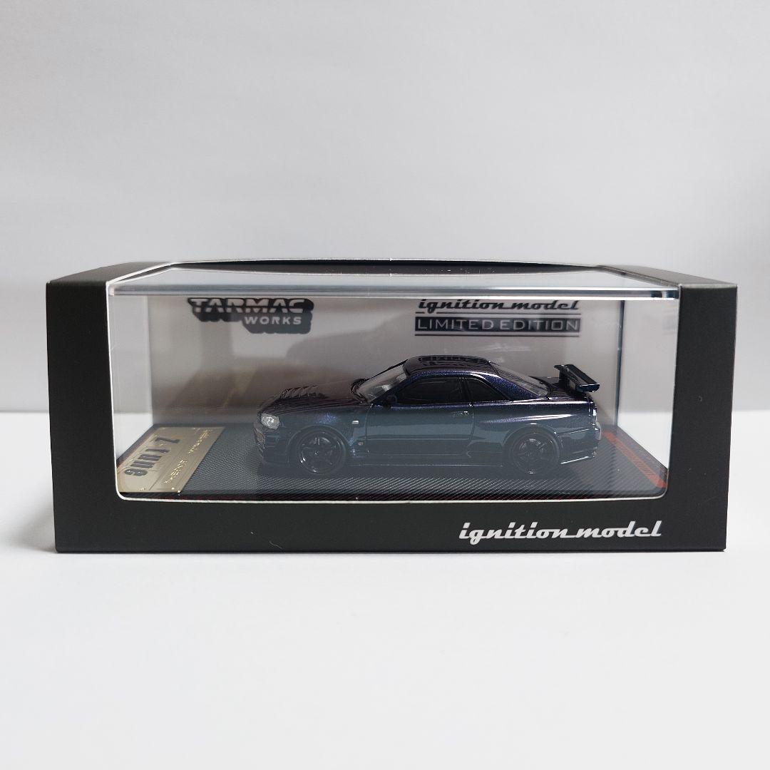 オートサロン限定 イグニッションモデル 1/64 スカイラインGT-R R34