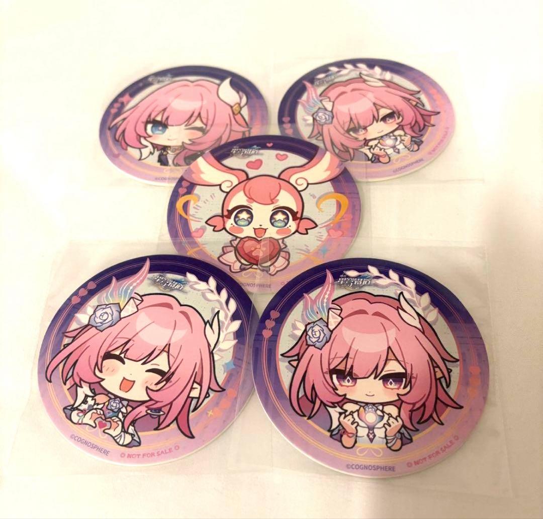 崩壊スターレイル 台湾 コラボカフェ コースター 因在的時光 スタレ