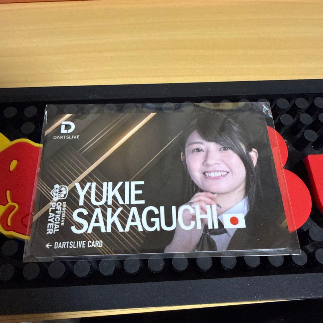 DARTSLIVE CARD 坂口優希恵