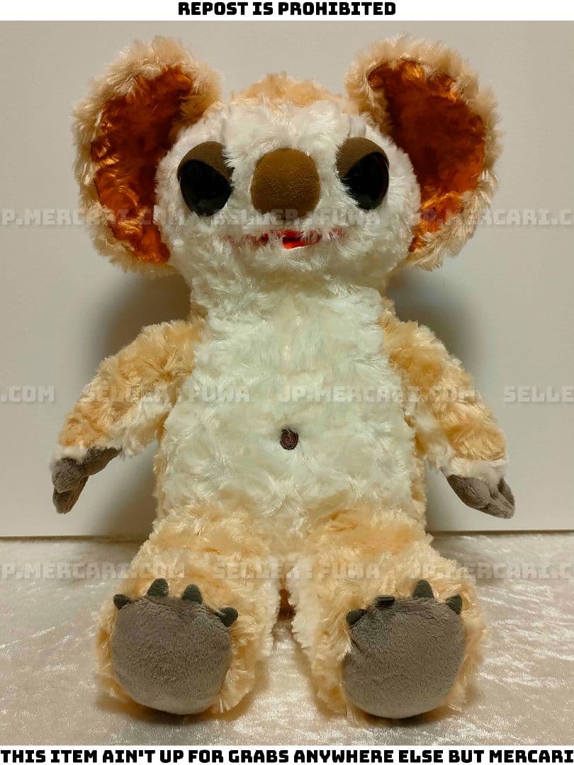 【未使用】円谷プロ 空想科学 かいじゅうのすみかムクムク 宣伝隊長 ぬいぐるみ