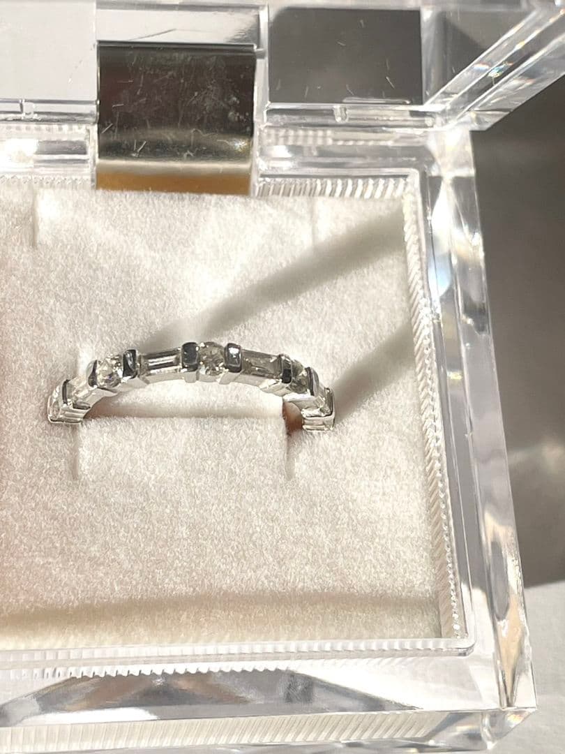 ダイヤモンドリング 0.5ct K18WG