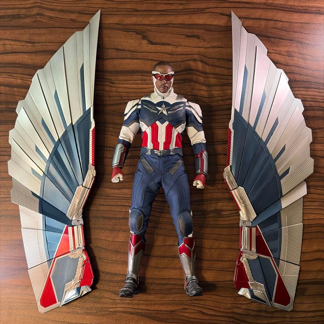 ホットトイズ キャプテンアメリカ 現状品 ムービー・マスターピース】『マーベル・スタジオ10周年』1／6