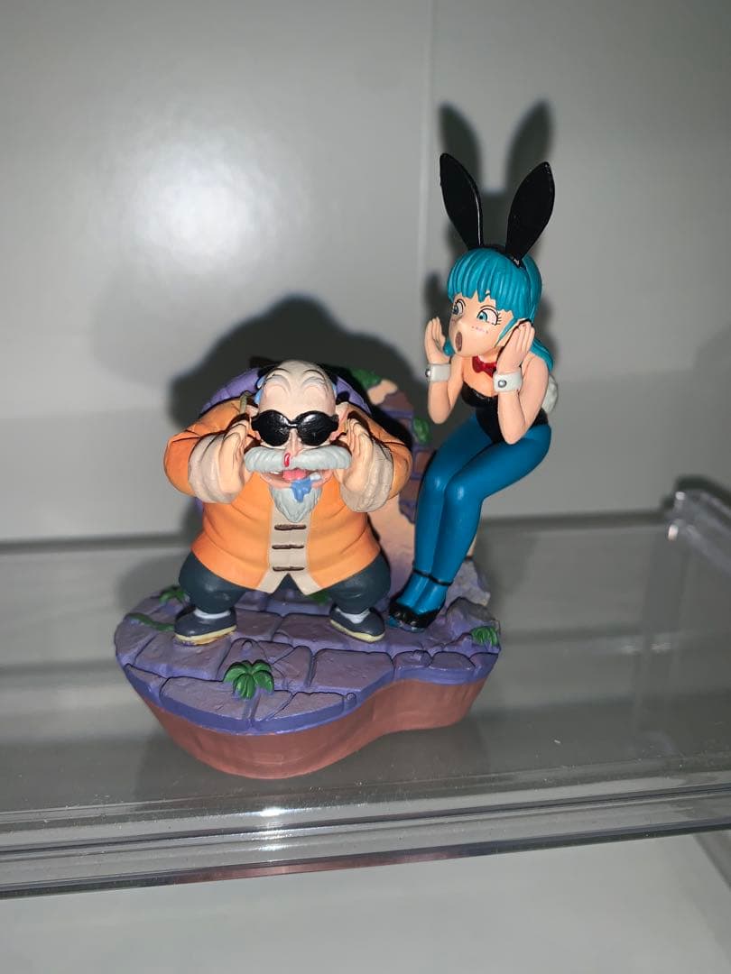 ドラゴンボール カプセル ボーナスパーツ 亀仙人 &ブルマ ウーロン変身