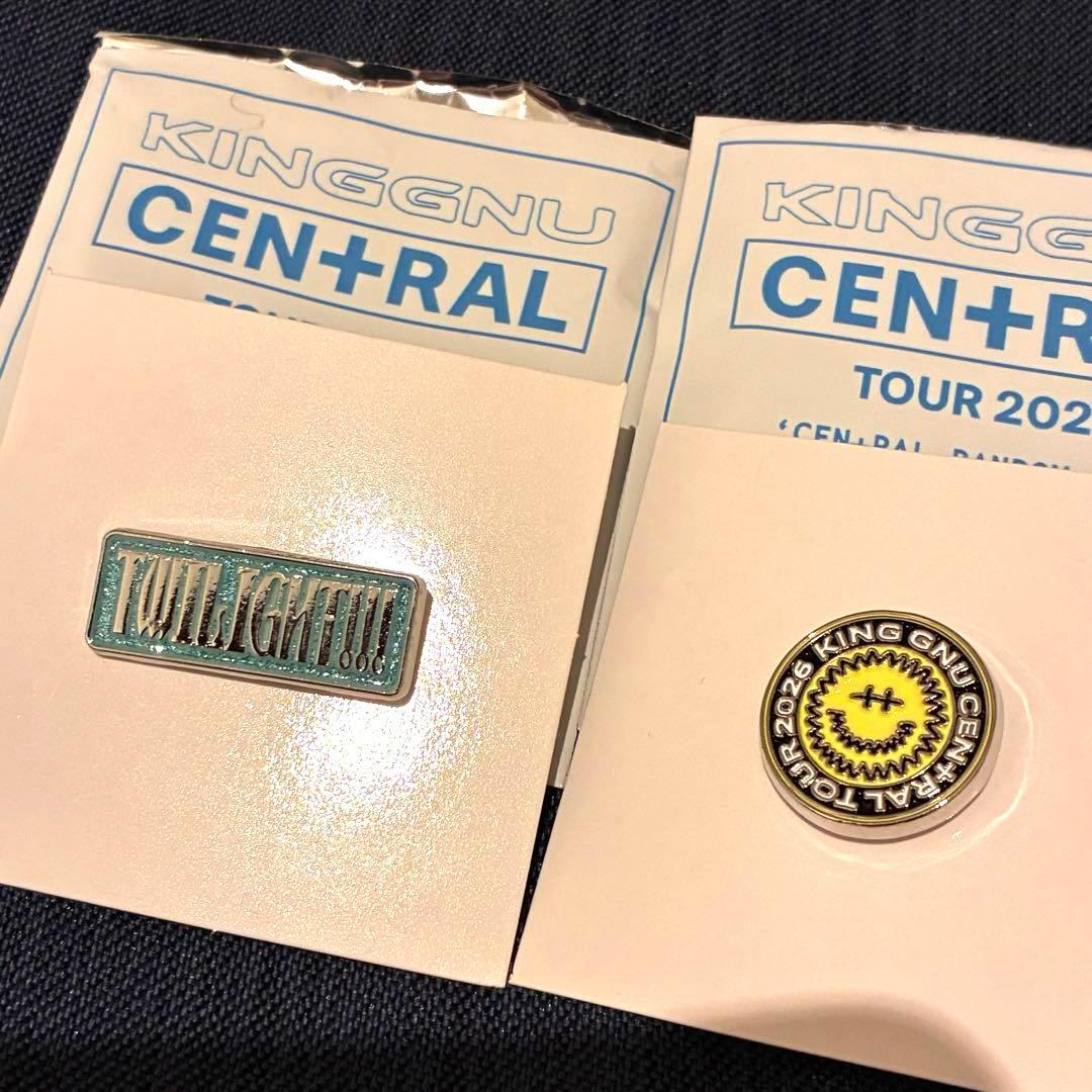 新品King Gnu CEN+RAL RANDOM PINSランダムピンバッジ - メルカリ