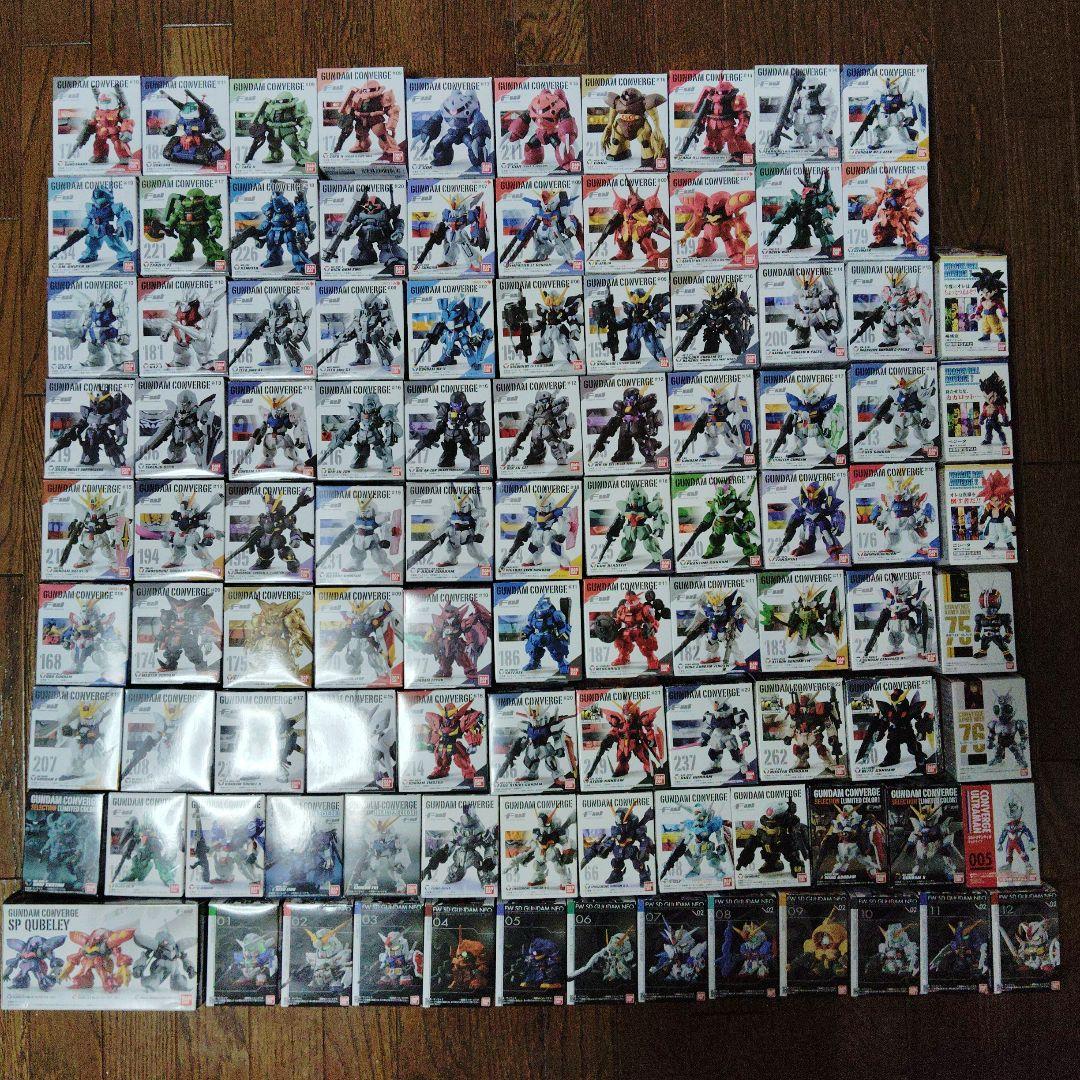 ガンダムコンバージ等フィギュアセット 100体以上 開封済み FW GUNDAM CONVERGE 機動戦士ガンダムSEED DESTINY 3体セット
