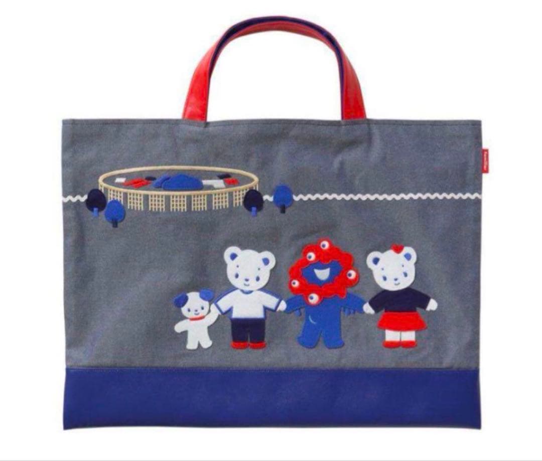 ファミリア　ミャクミャクコラボ　万博トートバッグ