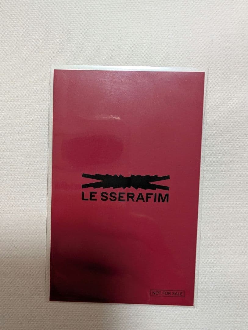 LE SSERAFIM チェウォン weverse ラキドロ 直筆サイン - メルカリ