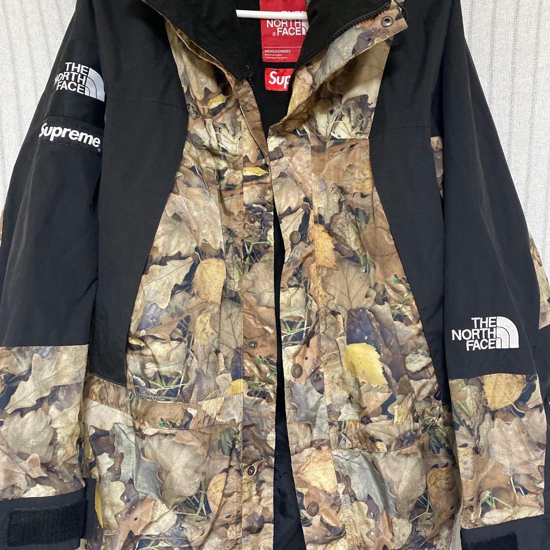 supreme x THE NORTH FACE枯葉 マウンテンパーカー ジャケ