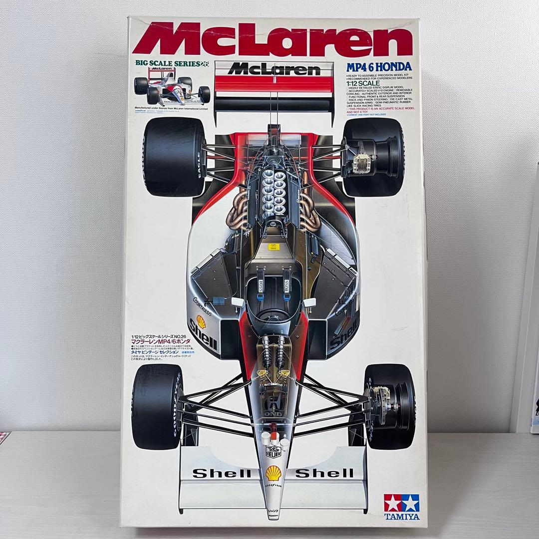 【未開封品】TAMIYA 1/12ビッグスケール マクラーレンMP4/6ホンダ