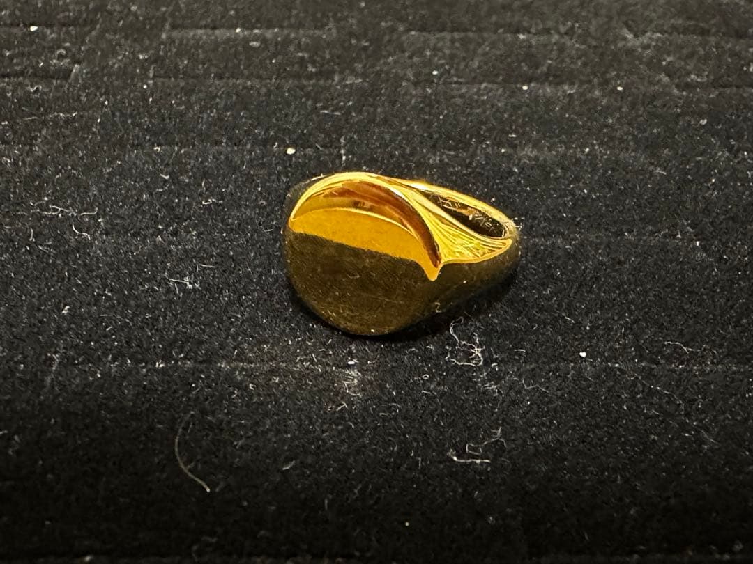 ア*ト様 【遺品整理】アクセサリー ゴールド 家財整理品 750 刻印 リング