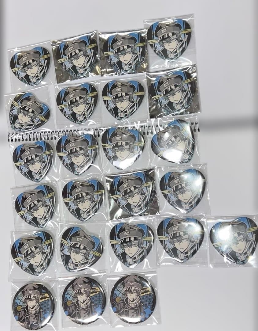 囲岬 桃源暗鬼 缶バッジ 24個 囲岬 桃源暗鬼 缶バッジ 24個