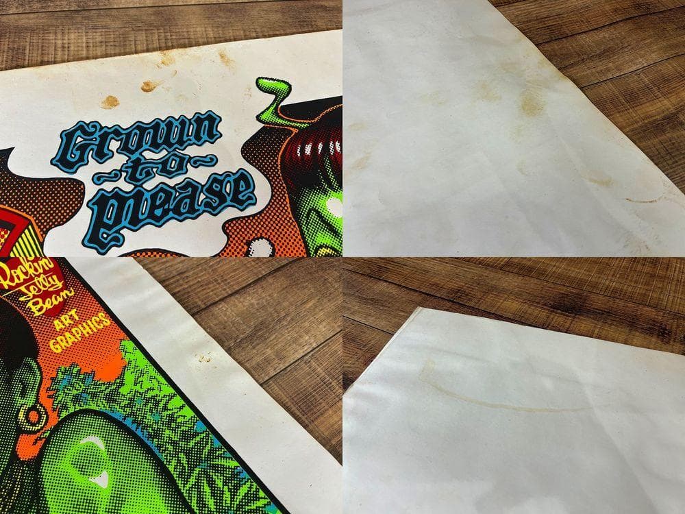 500枚限定 90s初期 エロスティカ ロッキンジェリービーン 1st ポスター