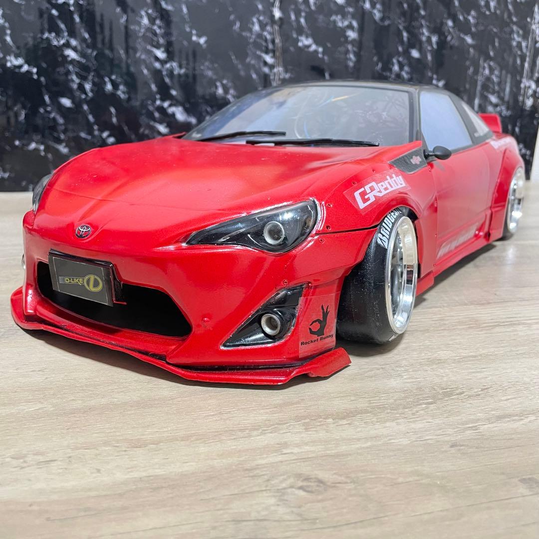 ハチエイティ ラジコンボディ ドリフト 1/10 YD-2 完成品 ボディ