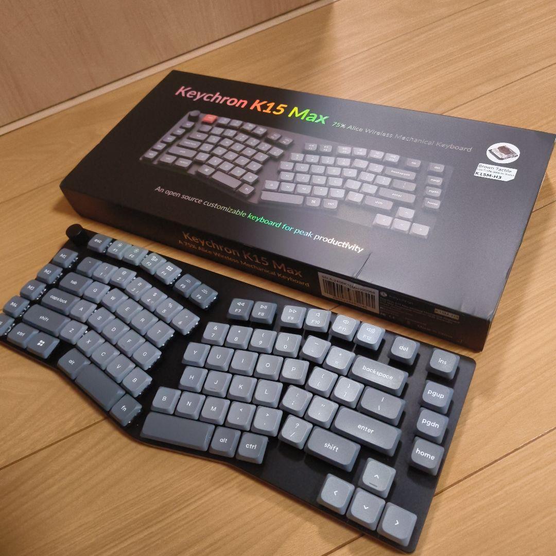 キーボード keychron k15 MAX