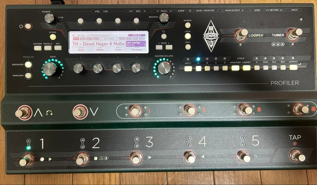 ギター Kemper Profiler Stage