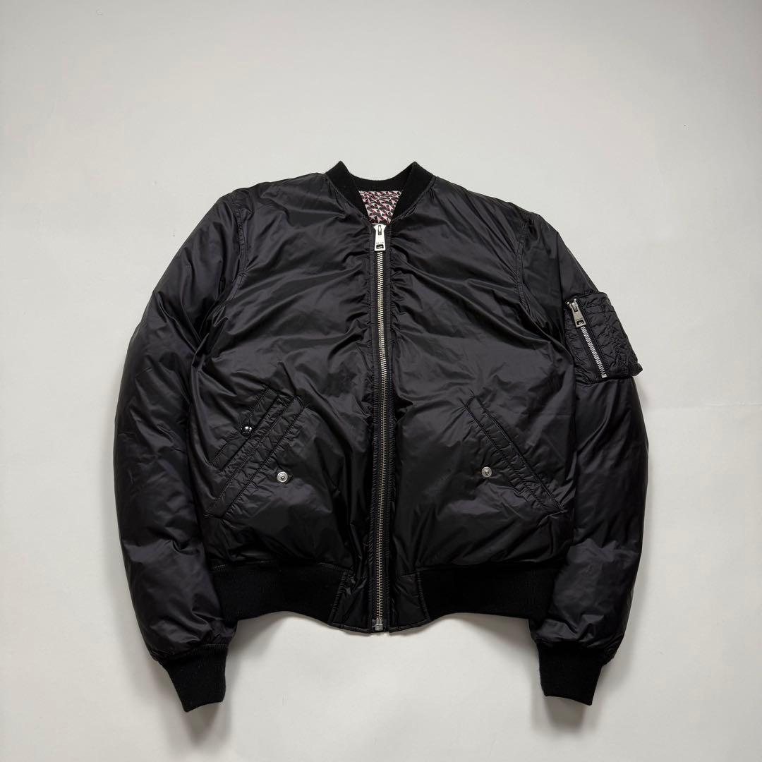 ジャケット・アウター Just Cavalli feather down ma-1 jacket Just Cavalli Down Jacket in Black for Men | Roberto Cavalli®