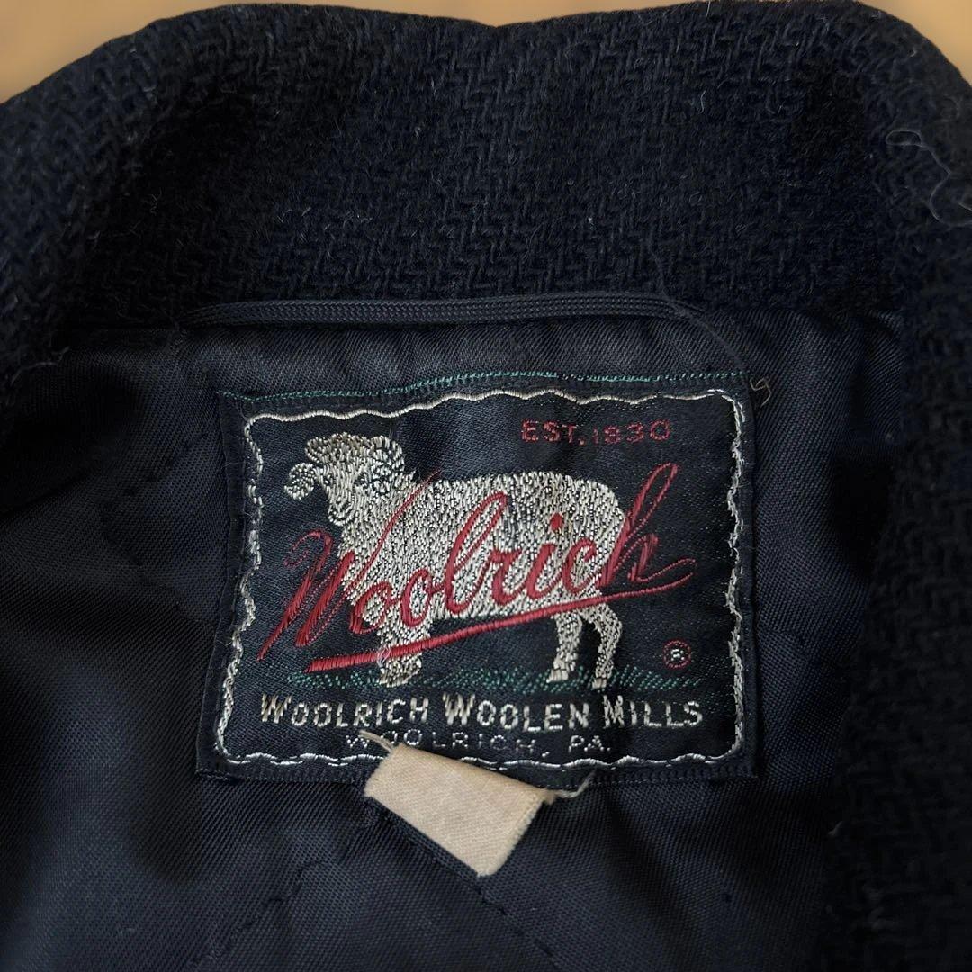Woolrich 50s 60s ブラック　ウールコート