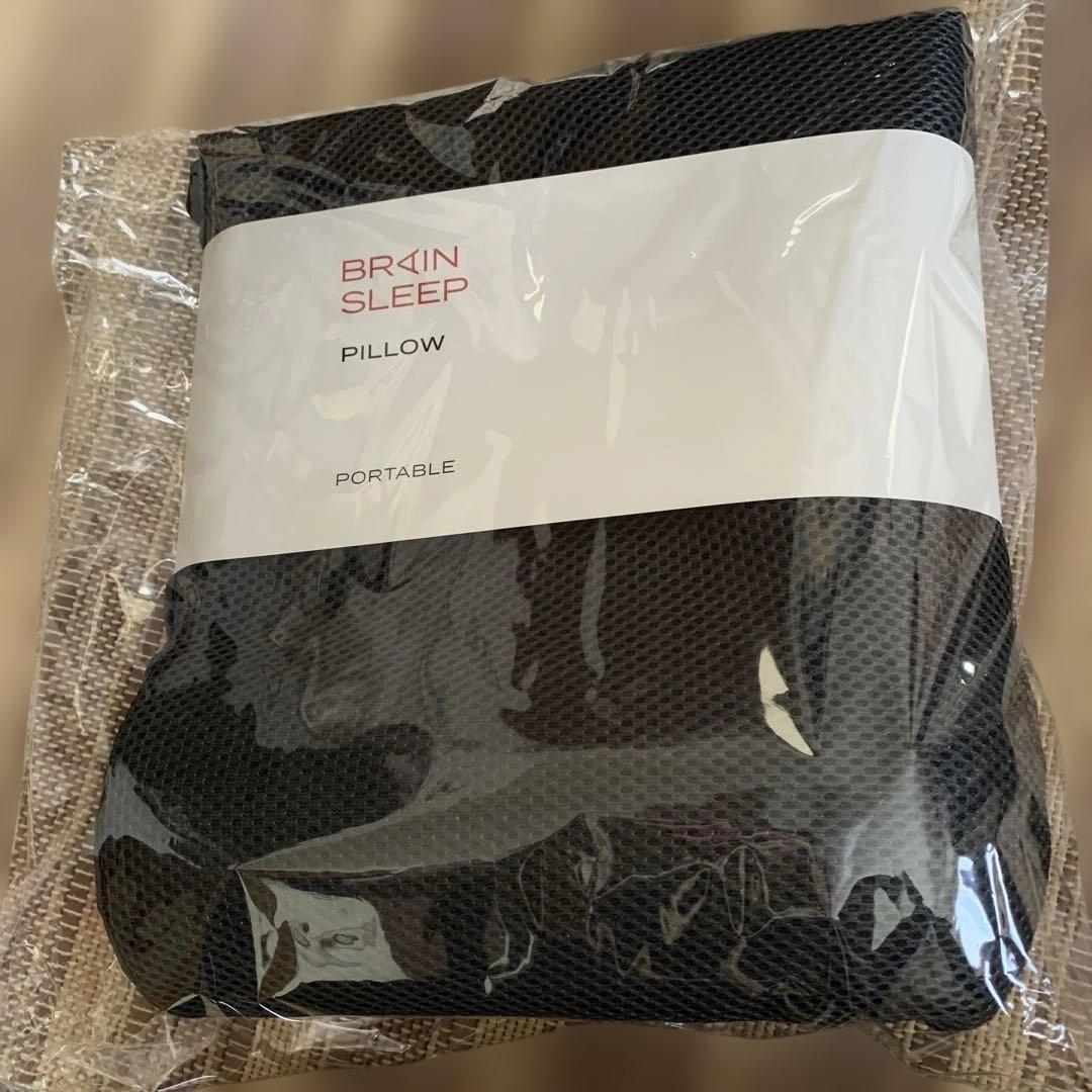 新品未使用品　ラッピング付き♪BRAIN SLEEP ポータブルネックピロー