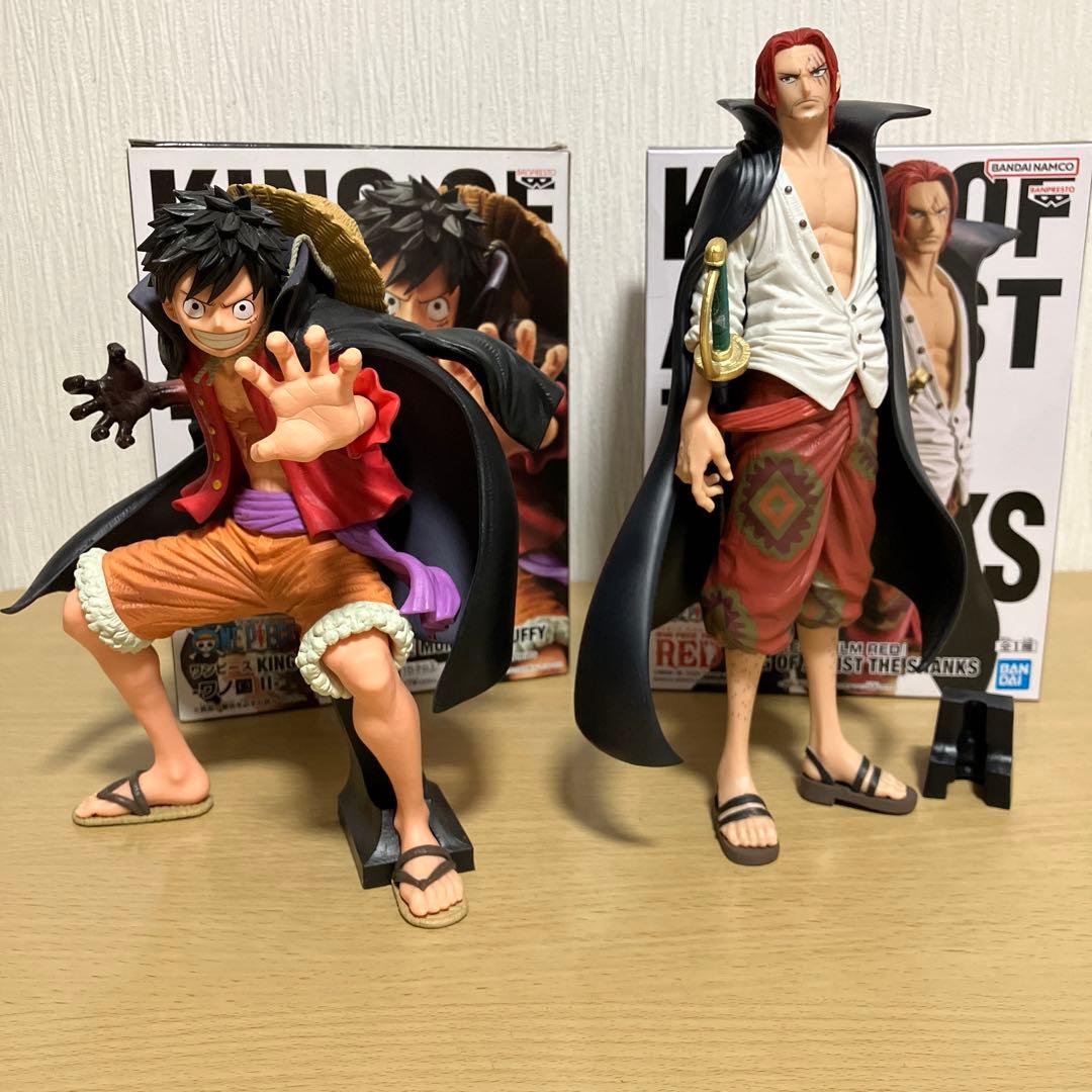 ワンピース キングオブアーティスト ルフィ& シャンクス フィギュア
