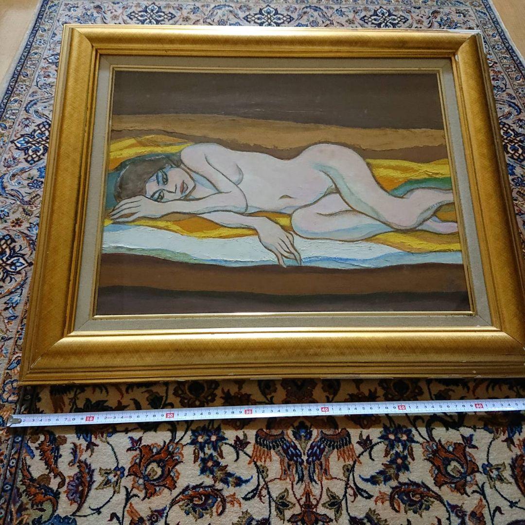 斎藤求　裸婦　絵画