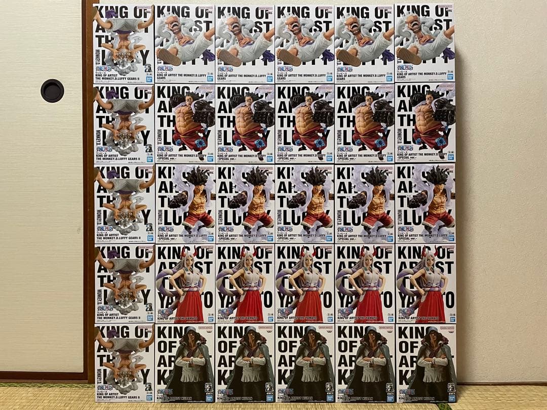ワンピース フィギュア KING OF ARTIST ニカ ルフィ30個 BANPRESTO（バンプレスト） ONE PIECE ワンピース KING OF ARTIST THE