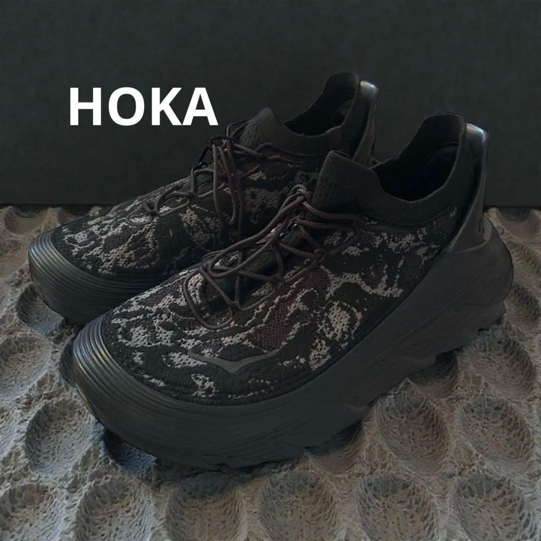 未使用品レベル✨HOKA/ONEONE (ホカオネオネ)ブラック/グレー27cm