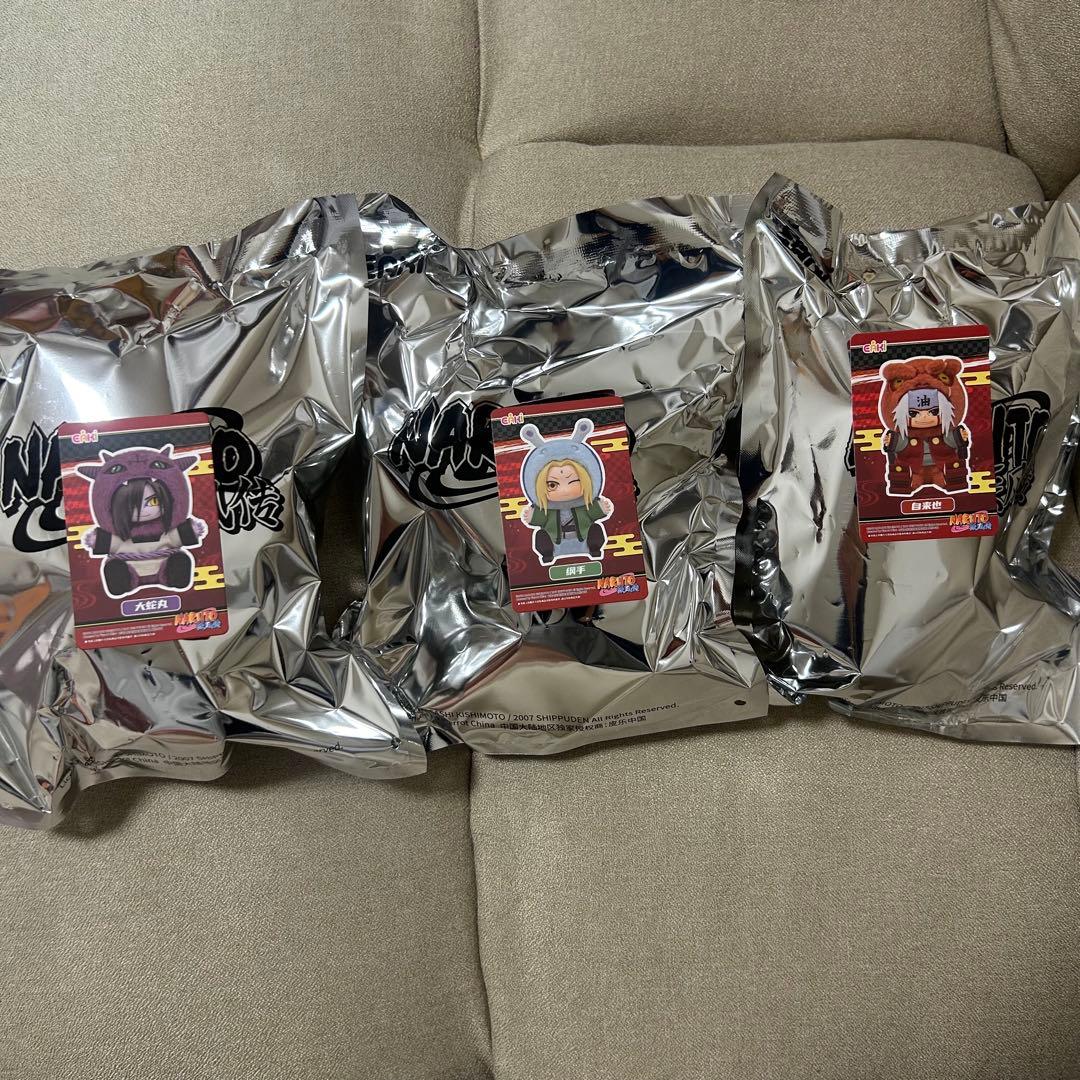 TOPTOY ナルト 疾風伝 ぬいぐるみ 綱手 自来也 大蛇丸 伝説の三忍