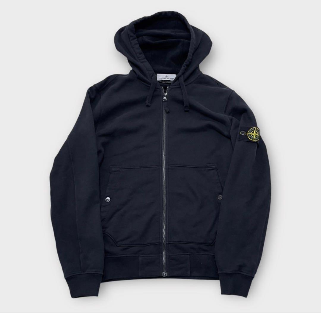 STONE  ZIP HOOD FELPA パーカー M