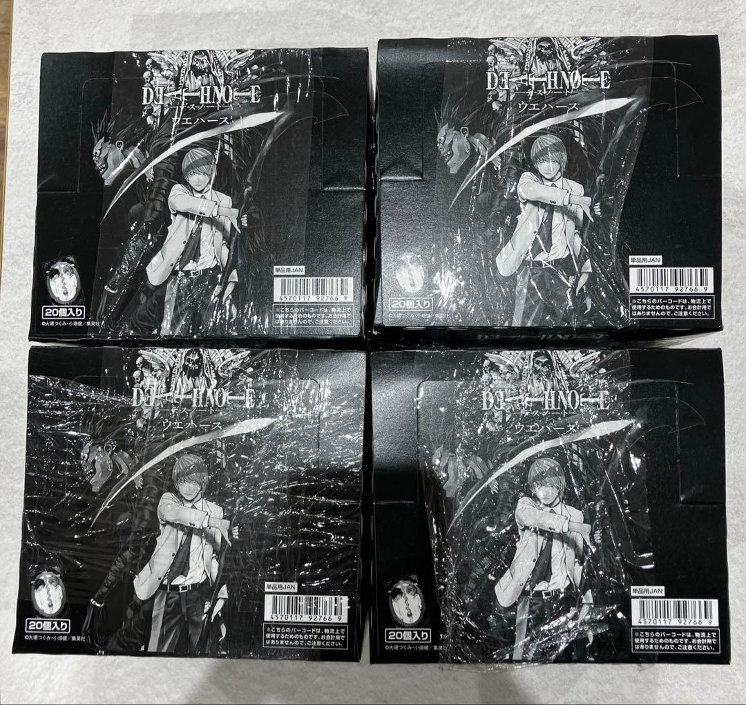 DEATH NOTE デスノート ウエハース 新品未開封 4BOX セット - メルカリ