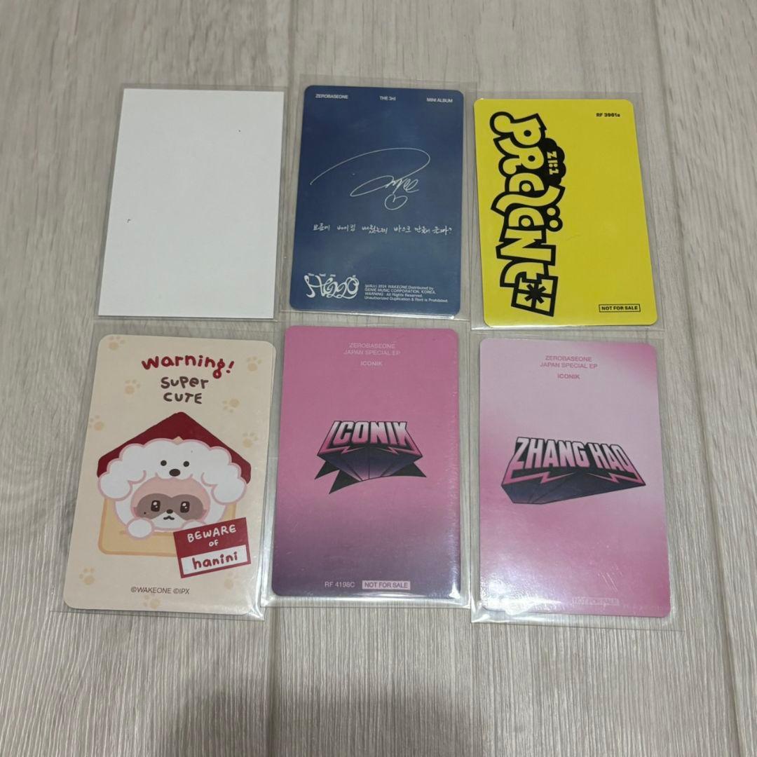 ZEROBASEONE ジャンハオ トレカ まとめ売り - メルカリ