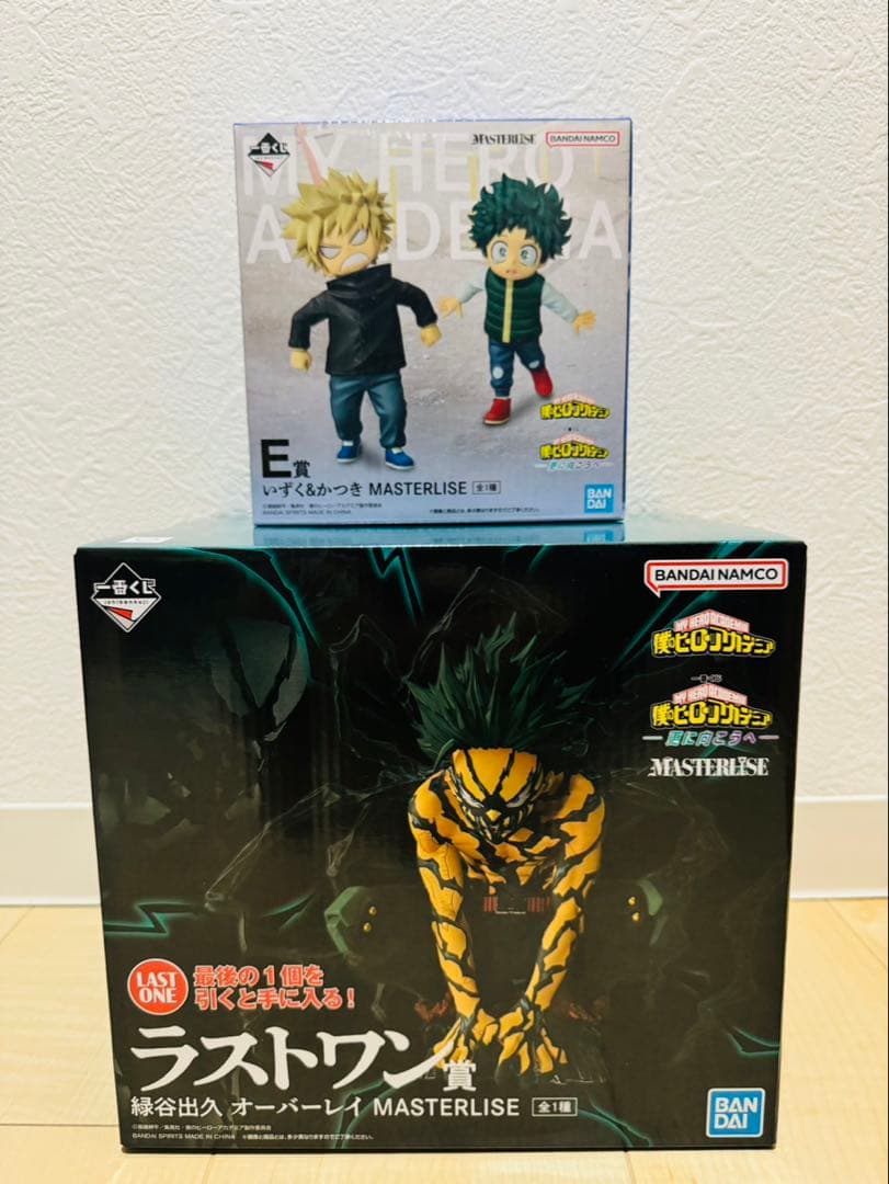 ヒロアカ 一番くじ 出久 オーバーレイ ラストワン いずく かつき フィギュア