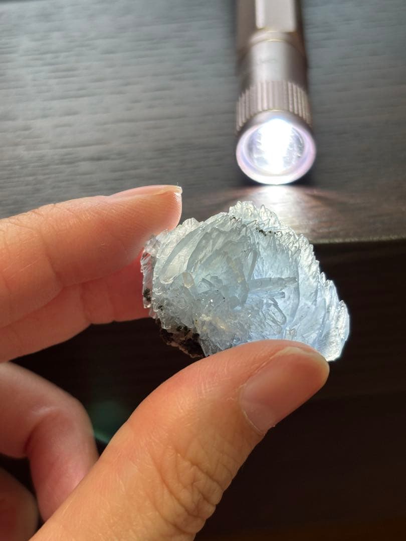 ブルーバライト モロッコ産 ブルーバライト(重晶石) – 天然石ハッピーギフト