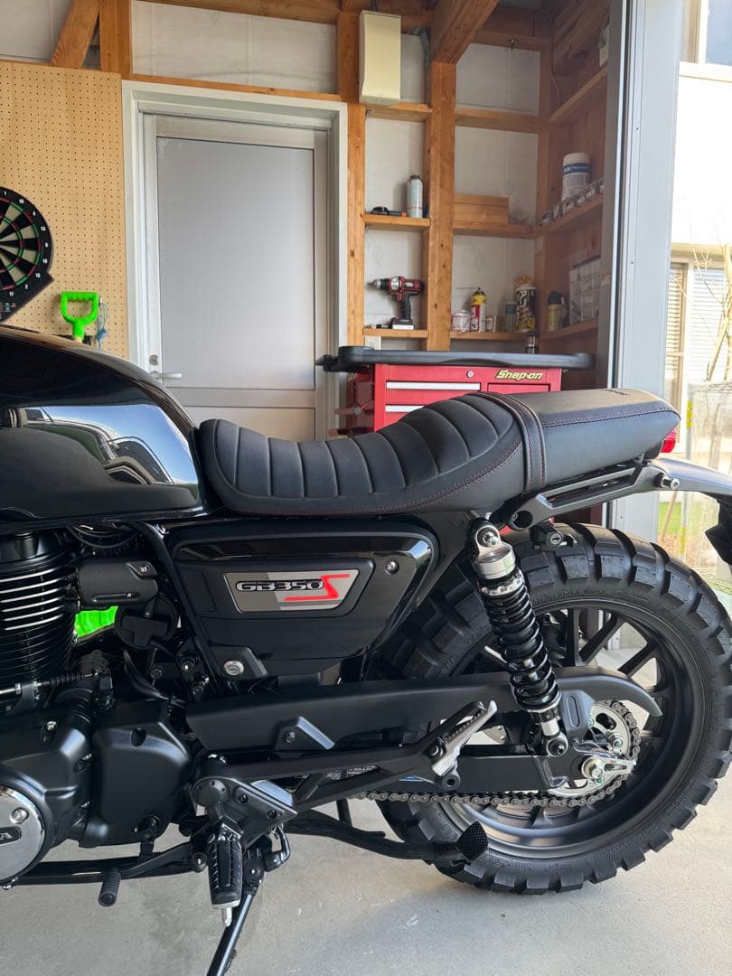 【美品】GB350S用 ローダウンシート Rikizoh製 楽天市場】力造(Rikizoh) リキゾウ ローダウンキット GB350 HONDA