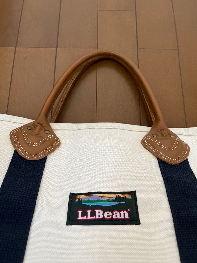 L.L.Bean レザーハンドルボートアンドトート