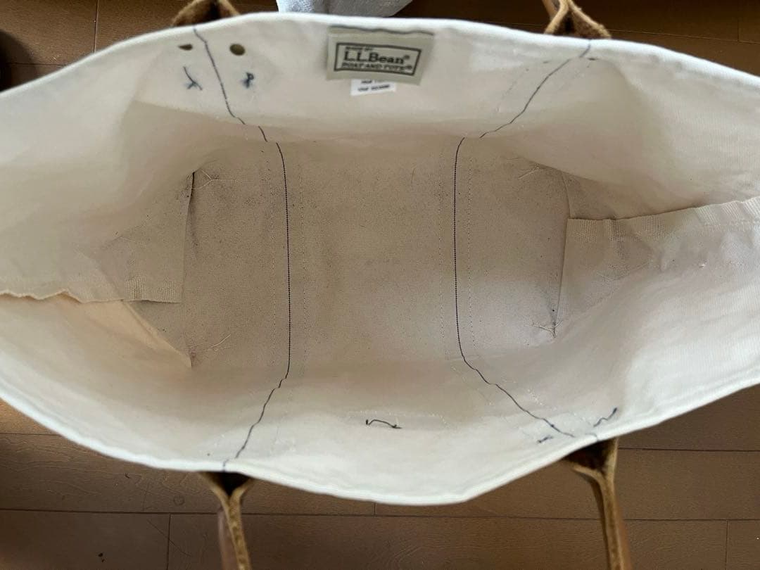 L.L.Bean レザーハンドルボートアンドトート