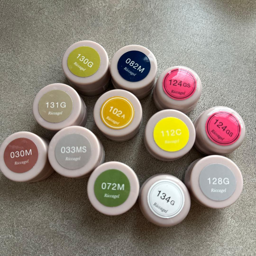 Rica gel ジェルネイル 12個セット/未開封