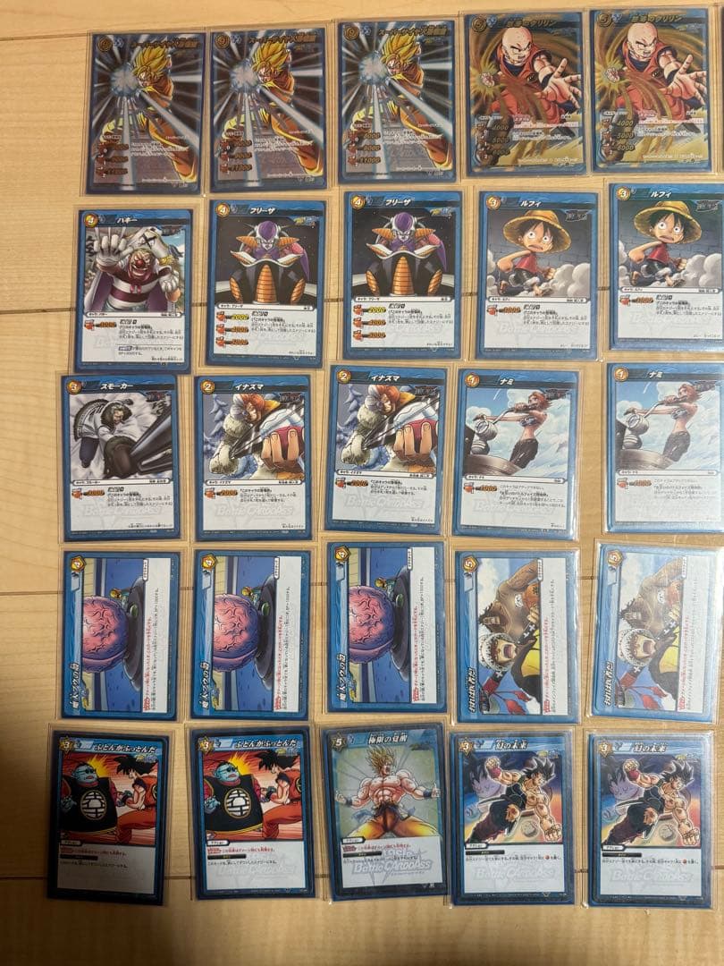 引退品 ミラクルバトルカードダス ミラバト ワンピース ドラゴンボール
