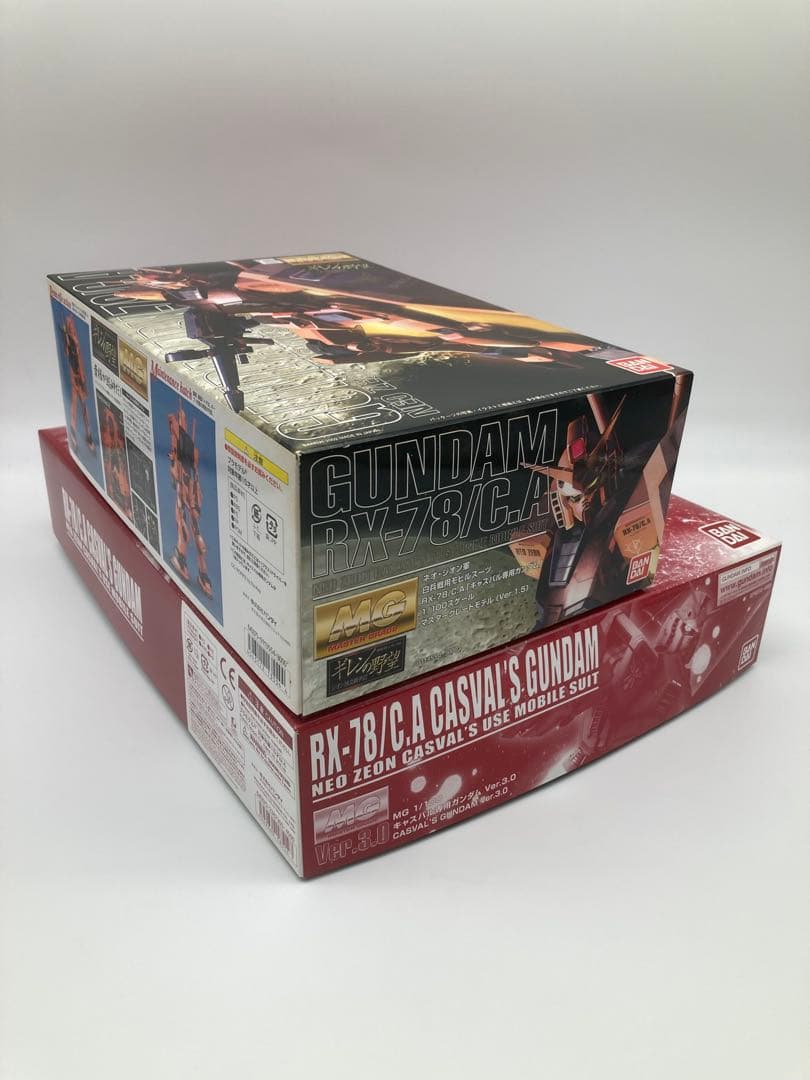 ガンプラまとめ売り ①MGキャスバルガンダム ②MGキャスバルガンダム3.0 ガンプラ「MG キャスバル専用ガンダム Ver.3.0」が再販！赤い機体