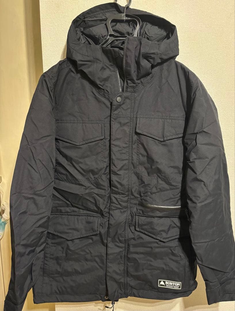 BURTON ブラック ジャケット フード付き