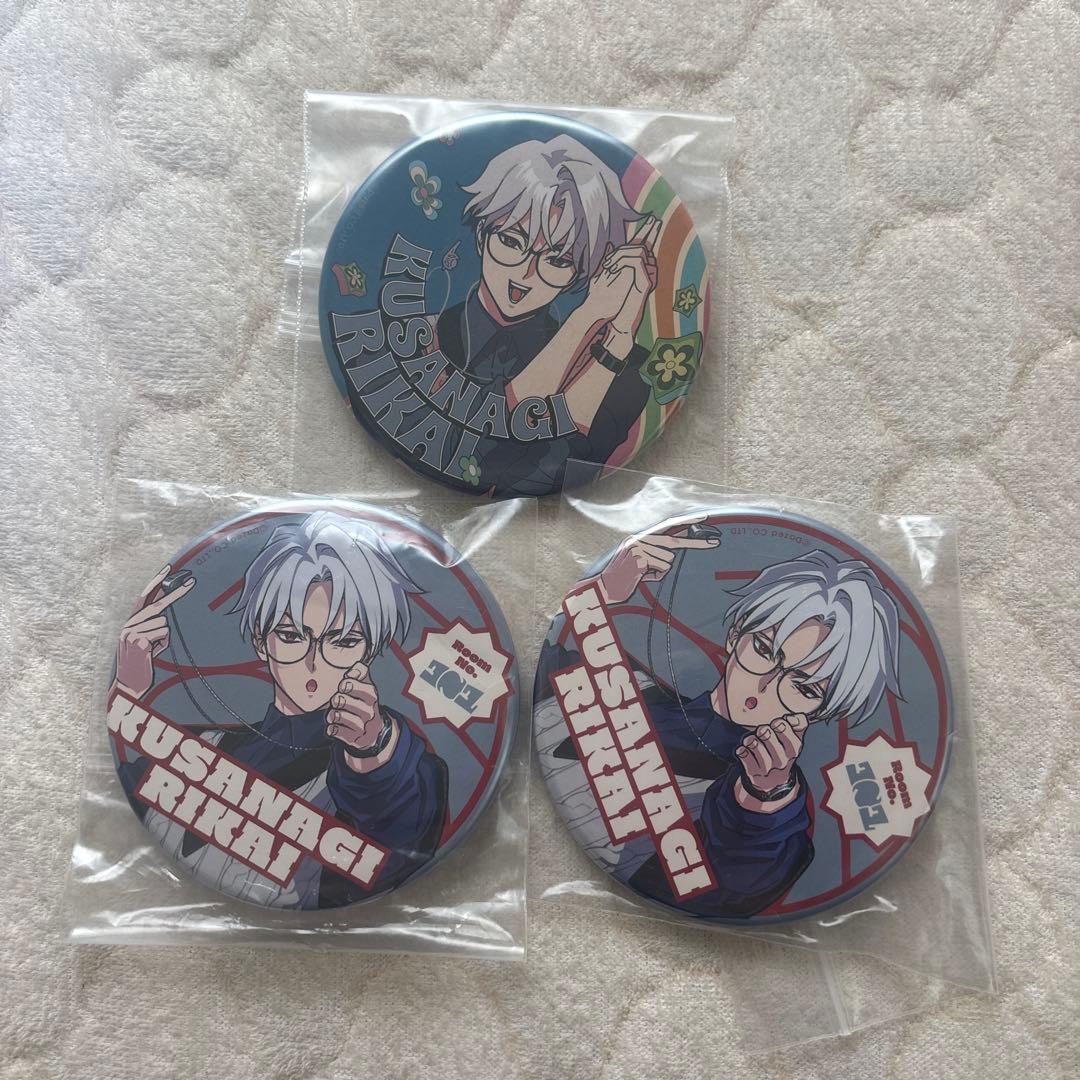カリスマ 草薙理解 ガンボツアー wear2 缶バッジ 3点 - メルカリ