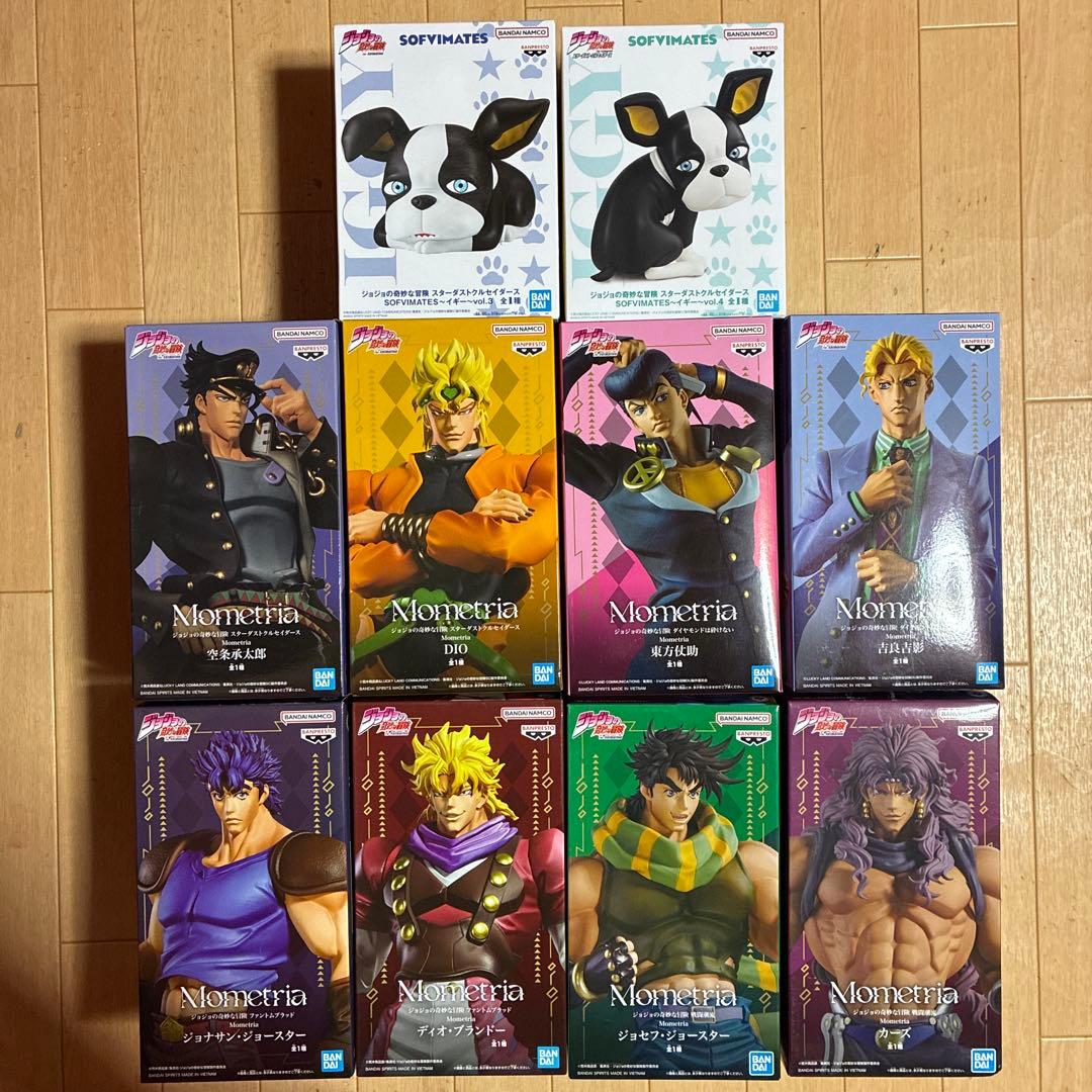 ジョジョの奇妙な冒険 Mometria&SOFVIMATESフィギュア 10種