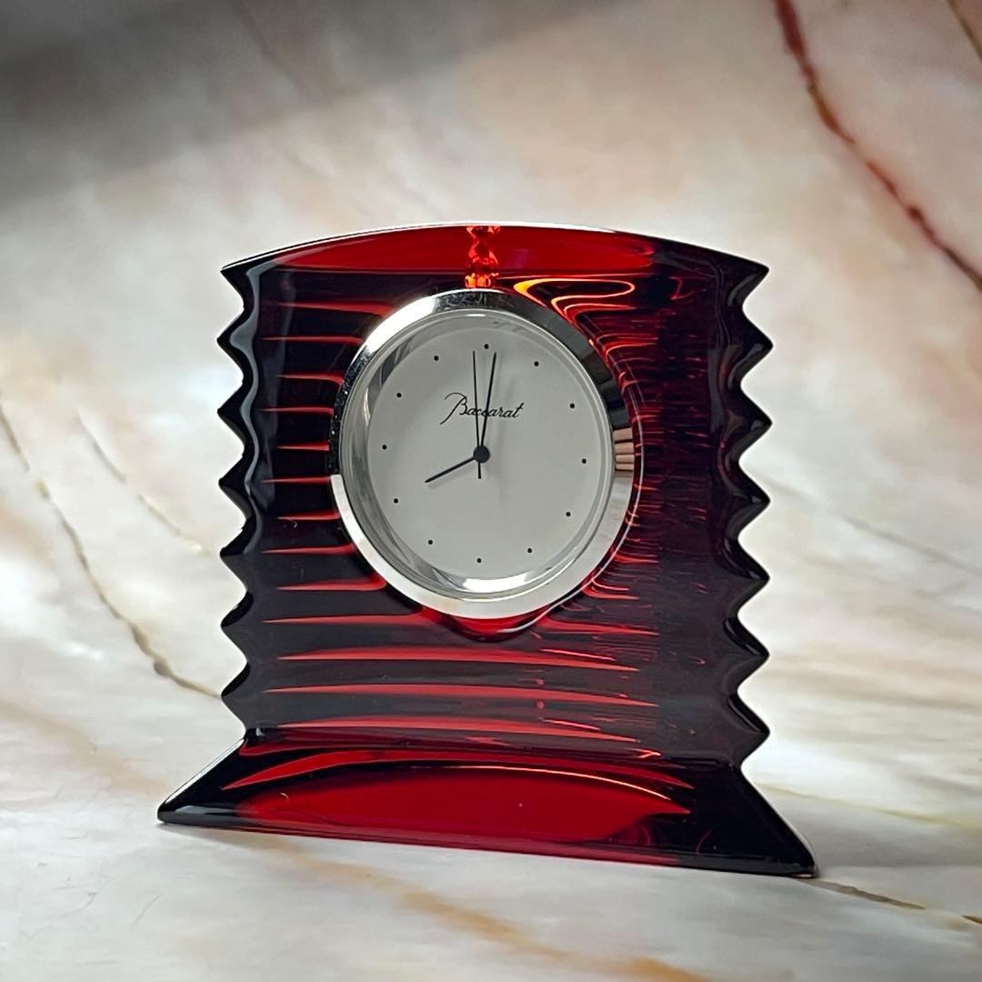 ★バカラBaccarat置時計ラランドクロック クリスタル外箱付★ 楽天市場】【名入れ可有料】バカラ Baccarat クリスタル置時計